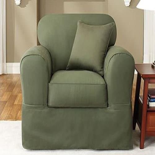 Twill Supreme Chair Cover - 2 Piece