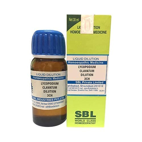 NWIL SBL Lycopodium Clavatum Dilution 3 CH (30 ml)