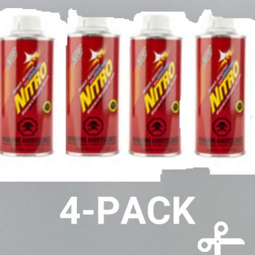 Klotz 4 Pack Nitro Power Additive 16 oz. Bottles