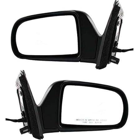 Kool Vue Driver & Passenger Side Power Non-Heated Mirrors for Toyota Sienna 1998-2003 Paintable