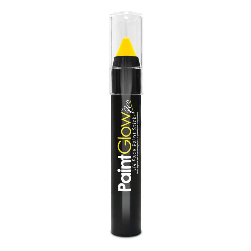 UV Face Paint Stick, 3.5g, UV Yellow