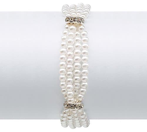 Lauren Corsage Bracelet - White