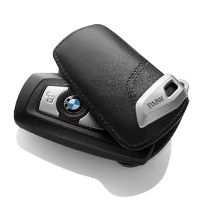 BMW 2012 and Latyer 3 Series Black Silver Key Case