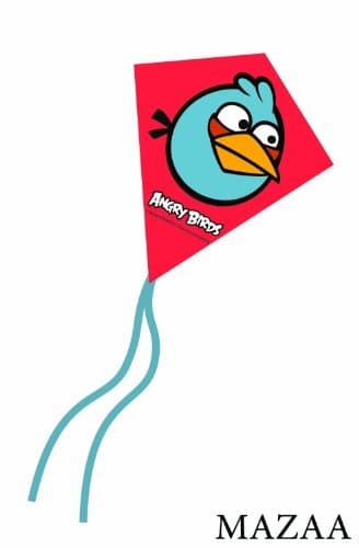 Angry Birds Blue Bird Mini Poly Diamond Kite 7.5"