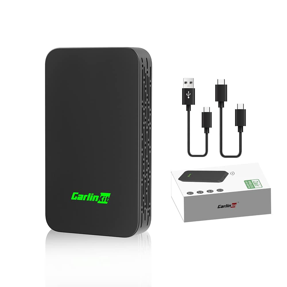 5.0 Wireless CarPlay/Android Auto Adapter,New Upgrade,Two Channel Connection, Plug and Plug, Online Update, For Cars With Wired CarPlay/Android Auto(2016-2026)