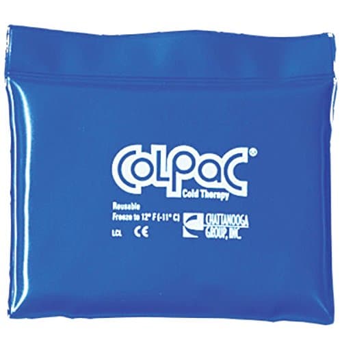 Chattanooga ColPac Blue Vinyl Ice Pack (2 Pack) - Quarter Size, 5.5x7.5 Inch