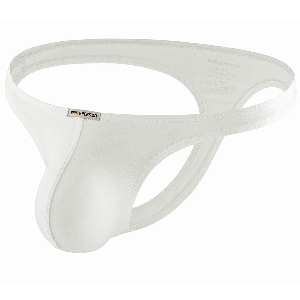 Summer Code Men's Thong G-String Underwear Soft Stretch Comfortable Brief Bulge Pouch Underwear