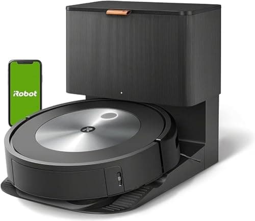 iRobot Roomba J7+ Floor Cleaning Robot, Black