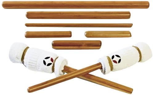 Bamboo Massage Stick Set - Pack of 8 Pieces