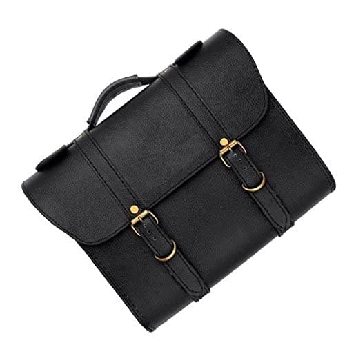 Bike Back seat Square Saddle Bag Waterproof Rectangle Side SaddleBag Black for RE Standard Bullet 500 EFI