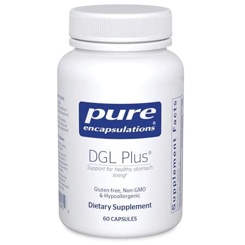 Pure Encapsulations - DGL Plus - Herbal Support for the Gast