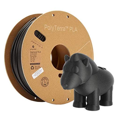 Polymaker70821 PolyTerra PLA Filament PLA 2.85mm 1000g Black (matt) 1 pc(s)