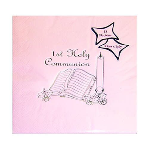 Luxury 1st Holy Communion Napkins - Blue