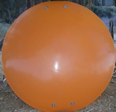 Snow Sled Saucer Heavy Duty (Orange)