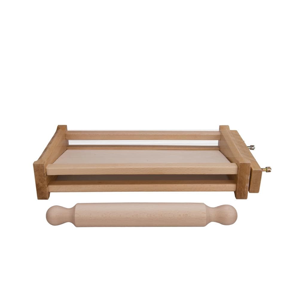 Eppicotispai"Chitarra" Pasta Cutter with 32cm/12.5-Inch Rolling Pin