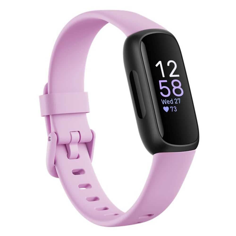 Inspire 3 Activity Tracker with 6-months Premium Membership Included, up to 10 days battery life and Daily Readiness Score - Black/Lilac Blis, One Size