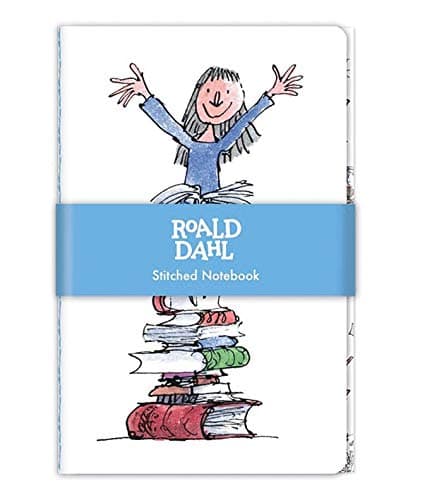 Museums & Galleries Roald Dahl Matilda Stitched Notebook