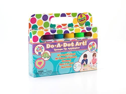 Do A Dot Art! Markers Brilliant Washable 6 pack, The Original Dot Marker by Do A Dot Art