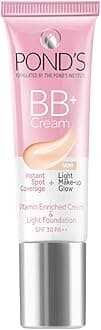 POND'S BB+ Cream | Instant Spot Coverage | Light Make-up Glow | Ivory 9g