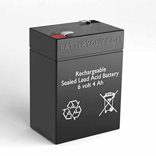 BatteryGuy 522 Intell Pump 4.5Ah - Replacement 6V 4.5Ah SLA Battery Brand Equivalent (Rechargeable) - Qty of 1