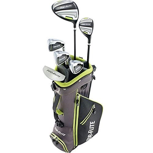 New 2019 Top-Flite Junior Boys Complete Golf Set for Ages 9-12 Years Old - Height 53'' & Up (Right)
