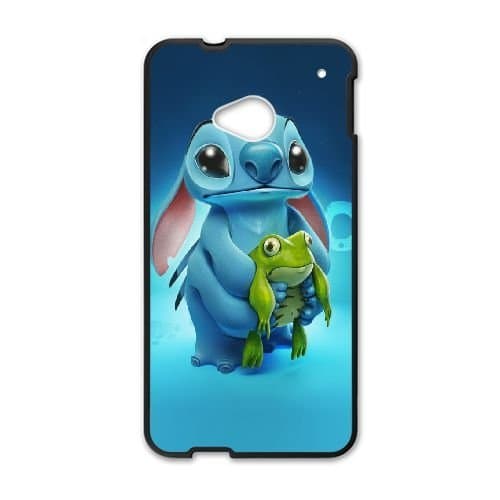 HTC One M7 Cell Phone Case Black Disney Lilo & Stitch Character Stitch 009 LQK63022008H