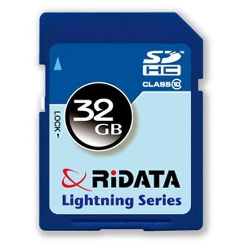 Ridata Lightning Series 32GB Secure Digital High Capacity SDHC Card (Class 10)