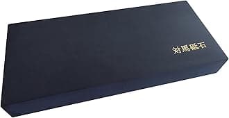 Natural Sharpening Honing Stone Waterstone Knife Chisel Plane Blade Razor Sharpener (L (H))