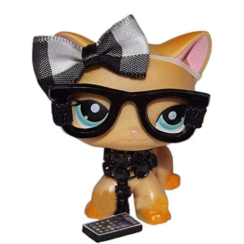 Custom Nerd LOT Clothes Compatible for Cat Littlest Pet Shop Toy / Accessories for LPS CAT/DOGCAT/Dog NOT Included