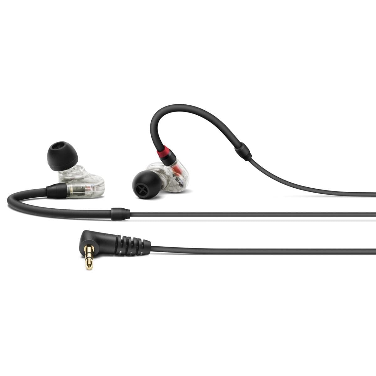 IE 100 Pro Wired In‑Ear Monitors | Clear | Precision Dynamic Drivers | Detachable Cable | 20 Hz–18 kHz FR | Ideal for Musicians, Live Monitoring, Studio Recording & On‑Stage Performances