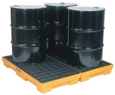 Eagle Mfg 4 Drum Modular Spill Containment Pallet - 1 Each