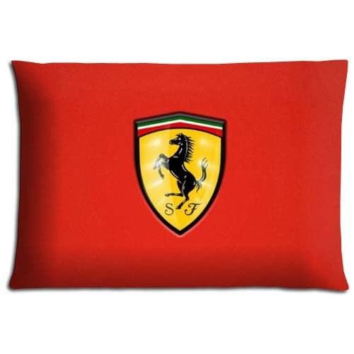16x24 inch 40x60 cm cushion pillow shell case Cotton and Polyester removable Decorate Ferrari