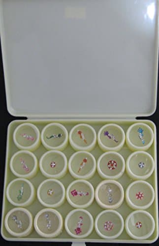 ATCUSA Born Chameleon Pearl Bead 2mm 3mm 4mm Mixed Size 3D Nail Decor White Black Flat Bottom Semi-Circle Nail Art Decorations: Black