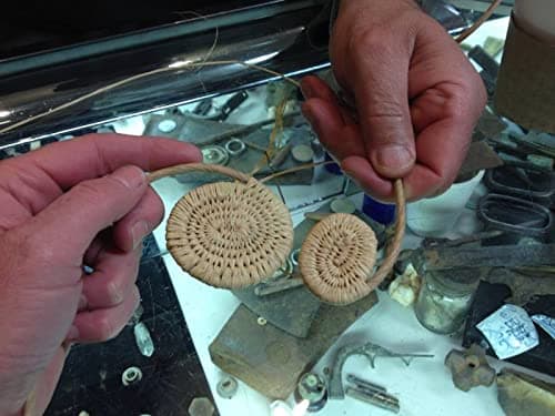 Traditional Craft Kits Coiled Basket Weaving Kit (Turtle Design) - Weave Kit for Kids and Adults Complete with Basket Weaving Supplies and Instructional Booklets