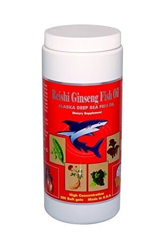 Reishi Ginseng Fish Oil (200 Capsules)