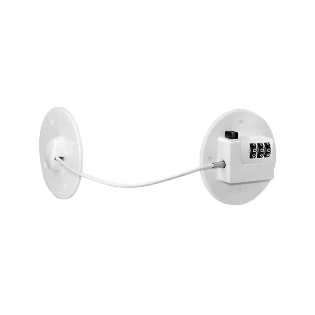 housesweet Window Cable Restrictor Lock Window Refrigerator Cabinets Safety Limit Lock with Combination Password Lock for Child Baby Safety Security