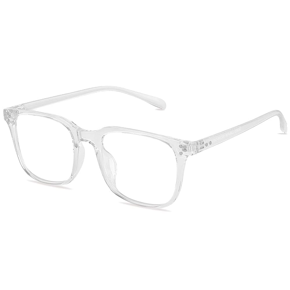 Blue Light Glasses for Men Women - Clear Blue Light Blocking Computer Gaming Glasses Anti Glare Fashion Eyewear