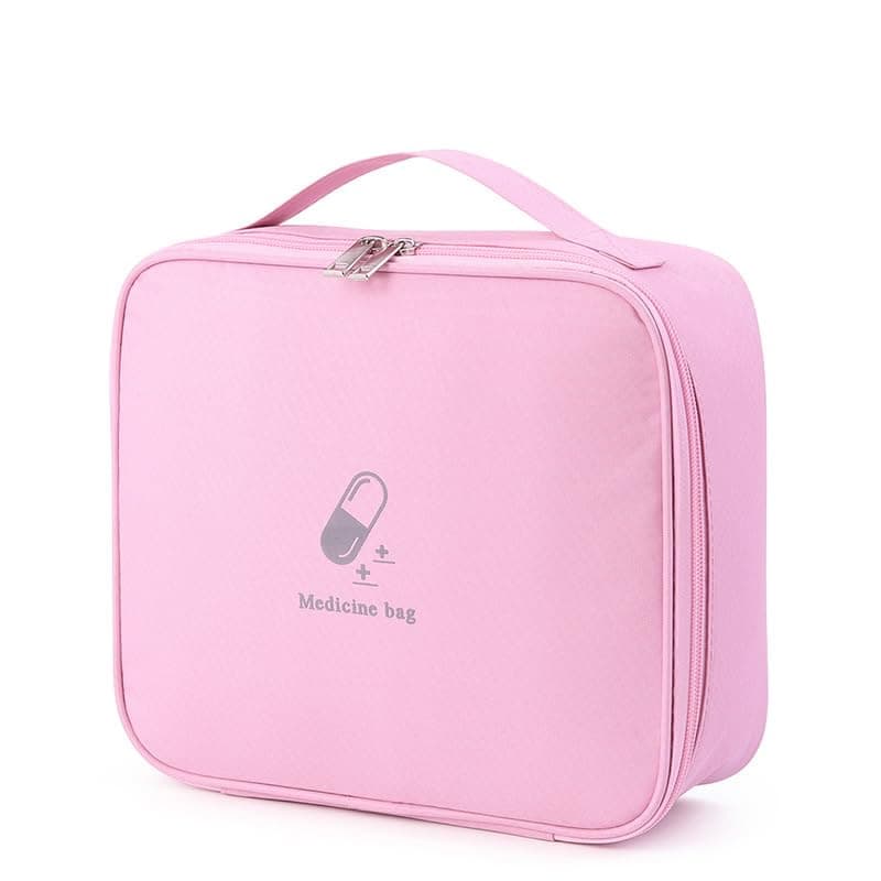 Large Empty First Aid Bag Pink