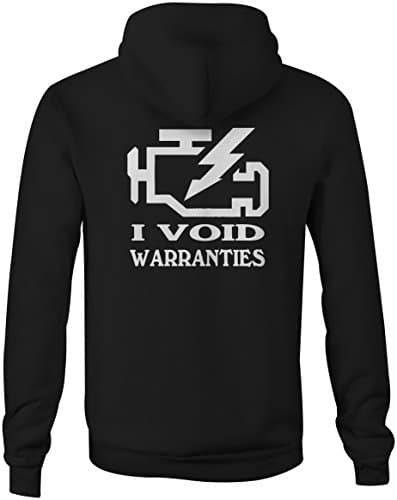 I Void Warranties Check Engine Light JDM Full Zip Sweatshirt - 3XL
