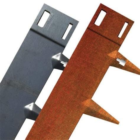 Core Edge Flexible Steel Lawn Eging CorTen 4" Five Pack (16.25’ Installed)