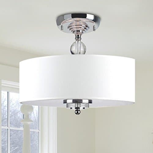 Saint Mossi Modern Chandelier Lighting Flush Mount LED Ceiling Light Fixture Pendant Lamp for Dining Room Bathroom Bedroom Livingroom Height 30cm x Width 40cm