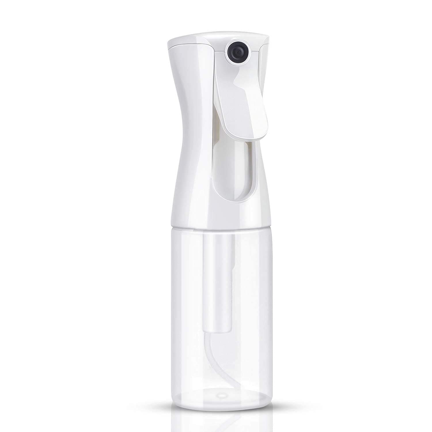 Empty Spray Bottle, 12oz/300ml Hair Mist Sprayer - Fine Continuous Plant Mist for Hair Styling, Plants, Cleaning, Misting & Skin Care