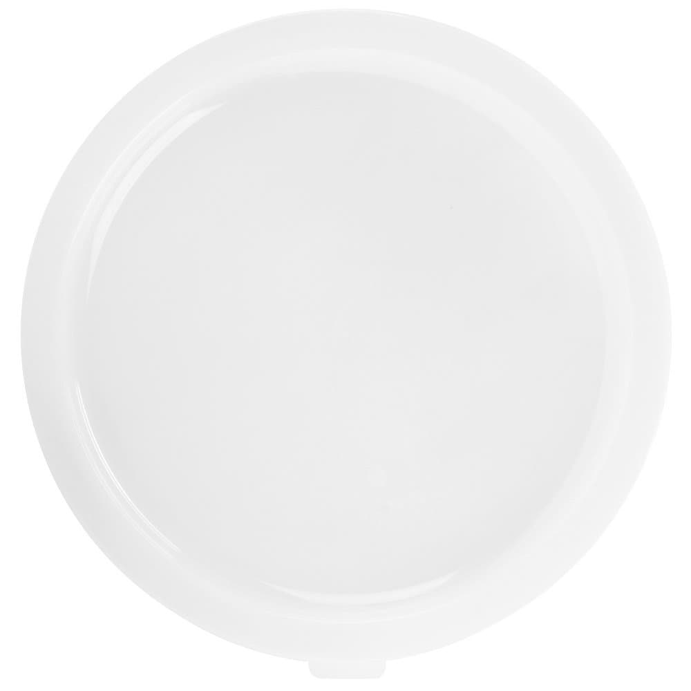 Cambro RFSC2148 Round Cover (For 2 and 4-Quart Storage Containers, Polyethylene, White)