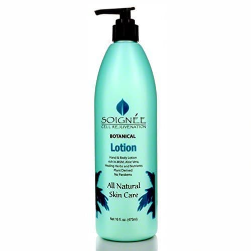 Soignee Botanical Hand and Body Lotion with MSM, 16 oz