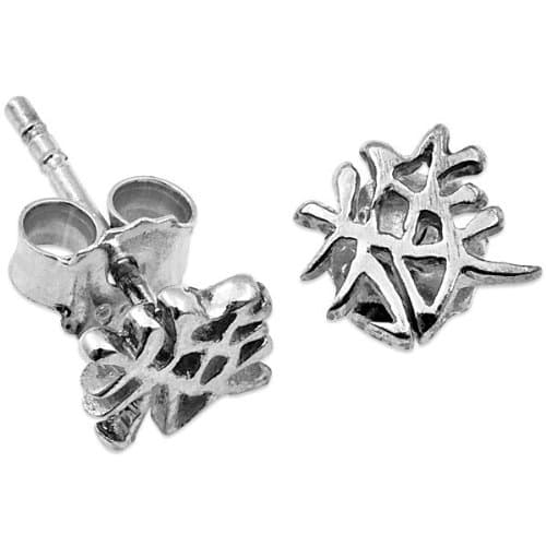 Ear stud with chinese zodiac sign TIGER