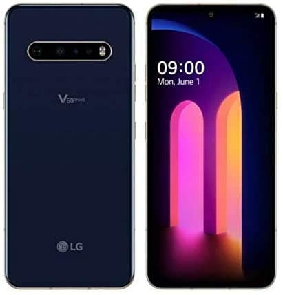 LG V60 ThinQ 5G 128GB Android Smartphone, Classy Blue, 128GB, GSM Unlocked (Renewed)