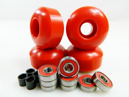 Blank Pro 52mm Skateboard Wheels + ABEC 7 Bearings