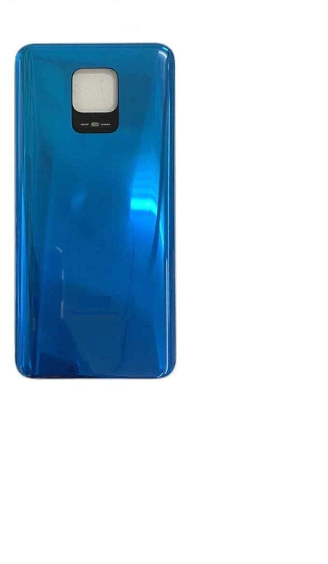 Alaira Note 9 Pro Replacement Back Panel Battery Door Panel With Logo For Redmi Note 9 pro, Note 9 Pro Max, MI Note 9 pro, Note 9 Pro Max (Blue)