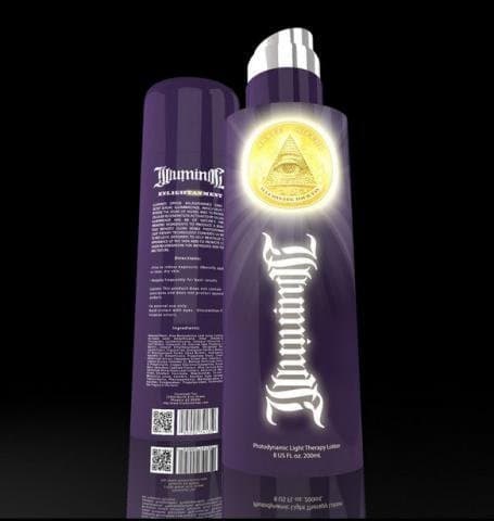 Illuminati Tan 8oz Bottle Photodynamic Light Therapy Lotion