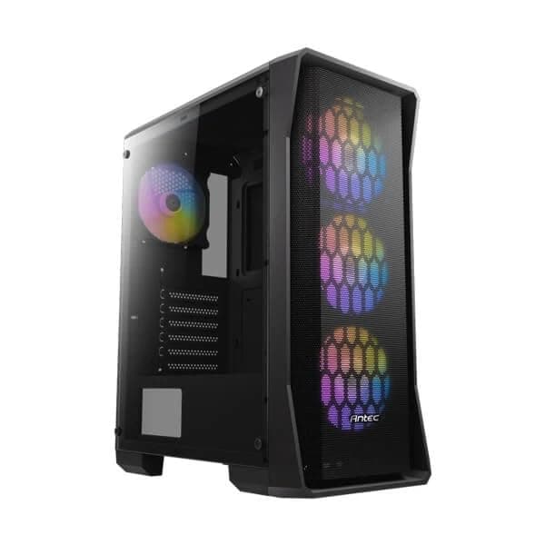 ANTEC NX Series NX360 Elite, High-Airflow Mesh Front Panel, 4 x 120mm RGB Fans Included, Tempered Glass Side Panels, 360mm Radiator Support, Mid-Tower ATX Gaming Case